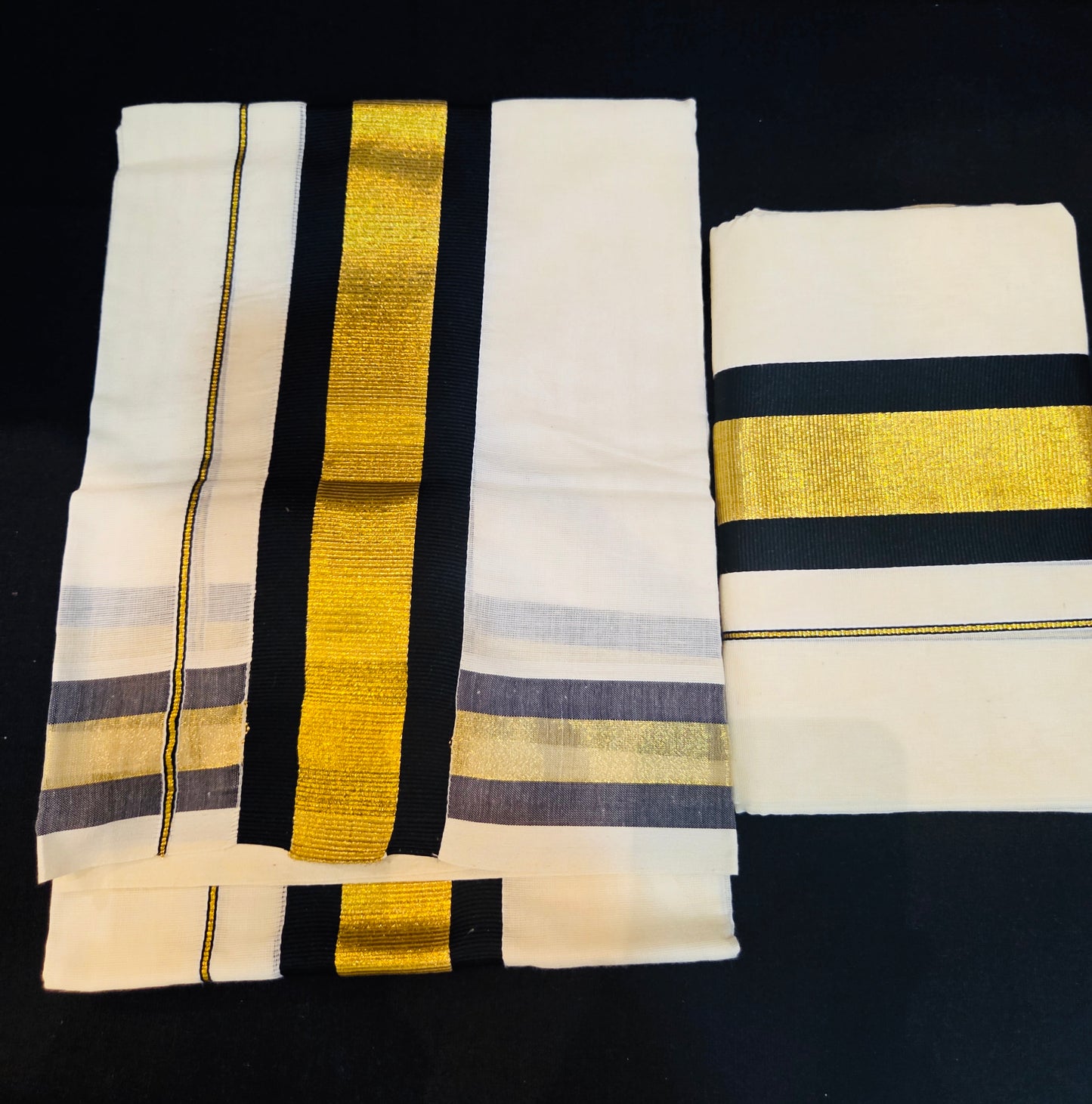 Single Set Mundu - Extra length ^