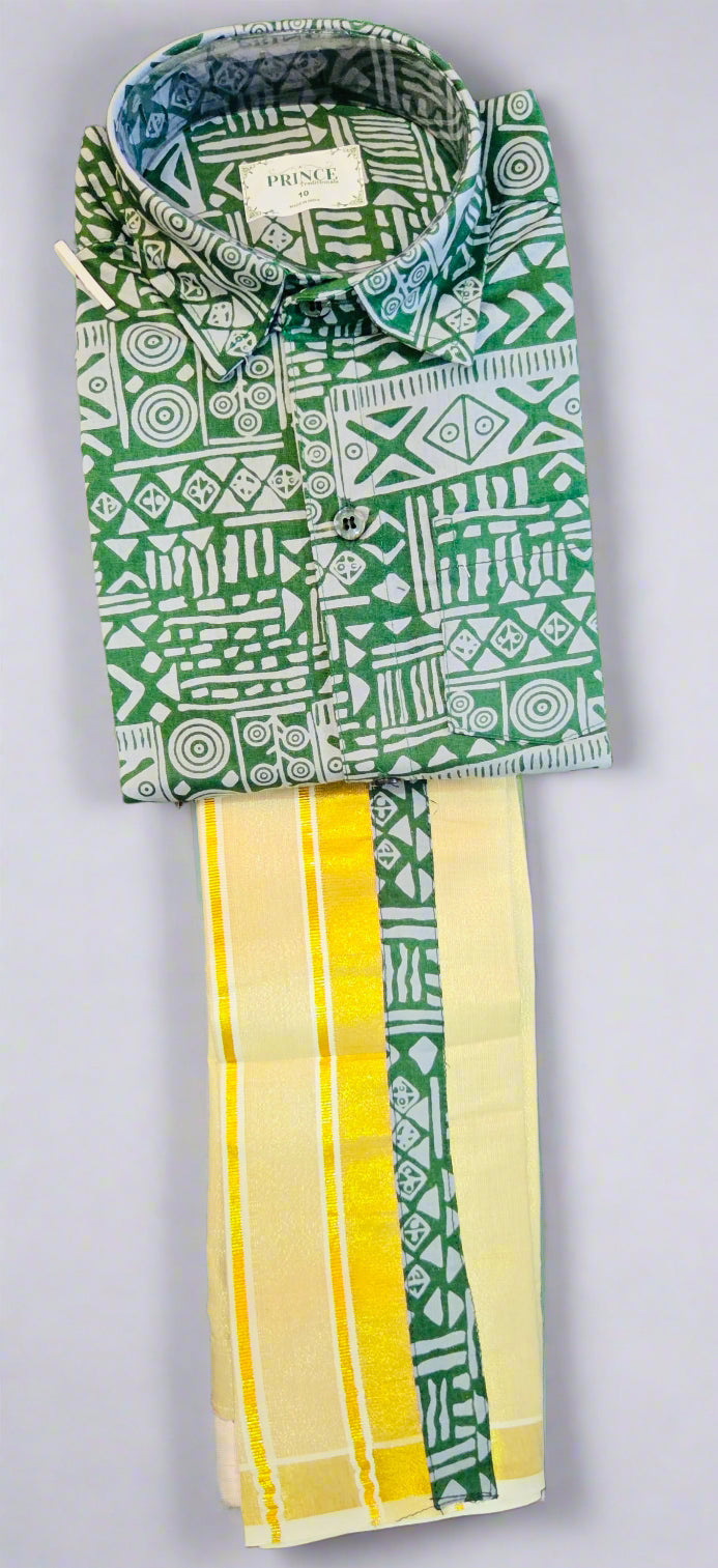 Boy‘s Shirt and Mundu