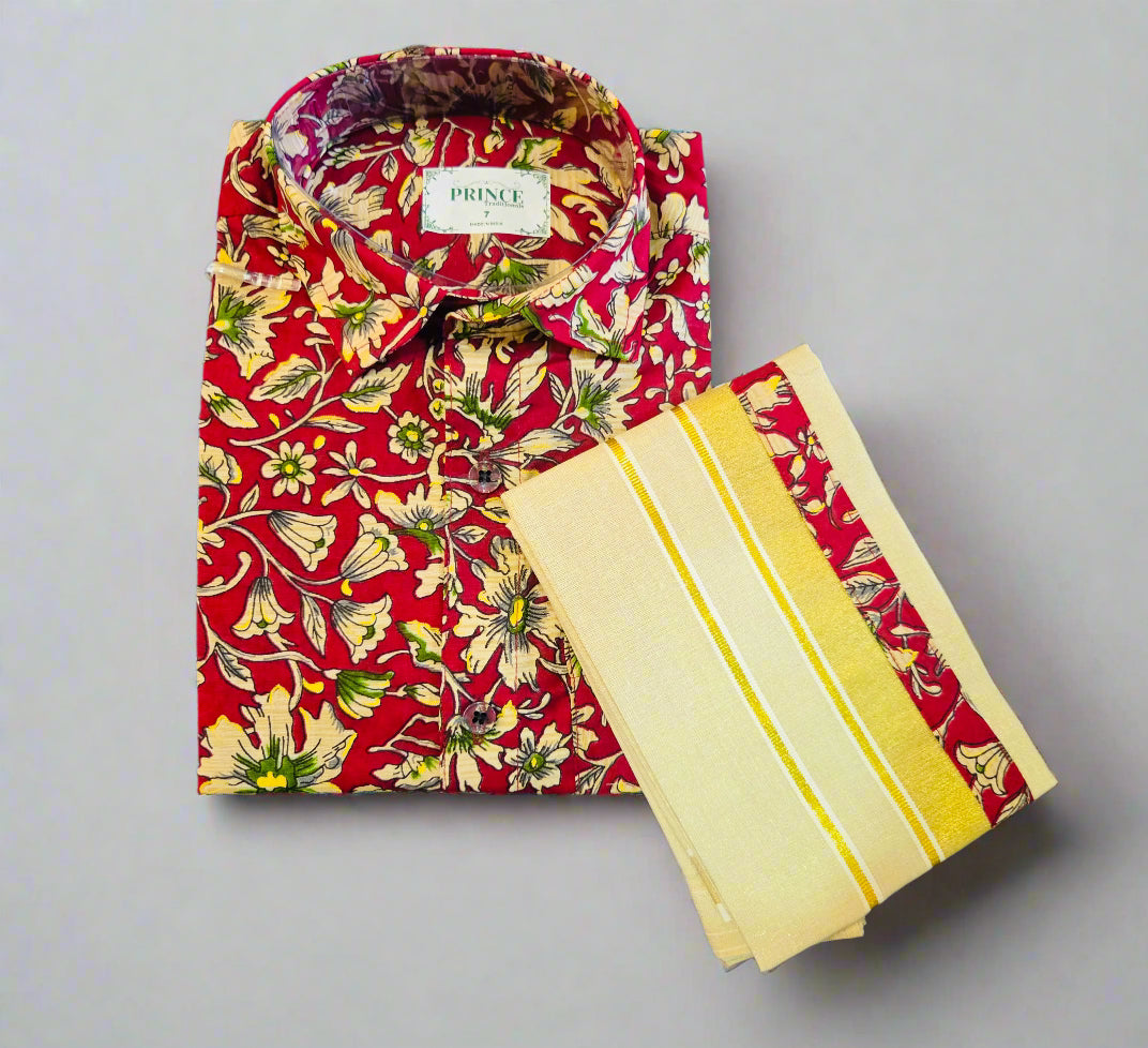 Boy‘s Shirt and Mundu