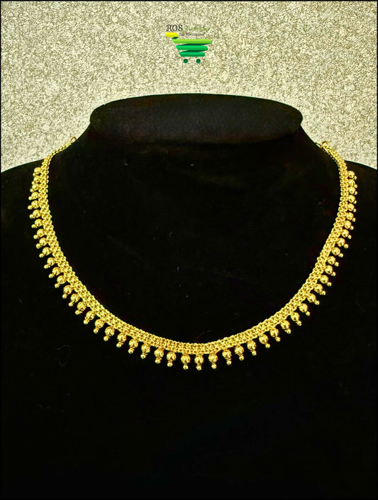 Gold plated necklace