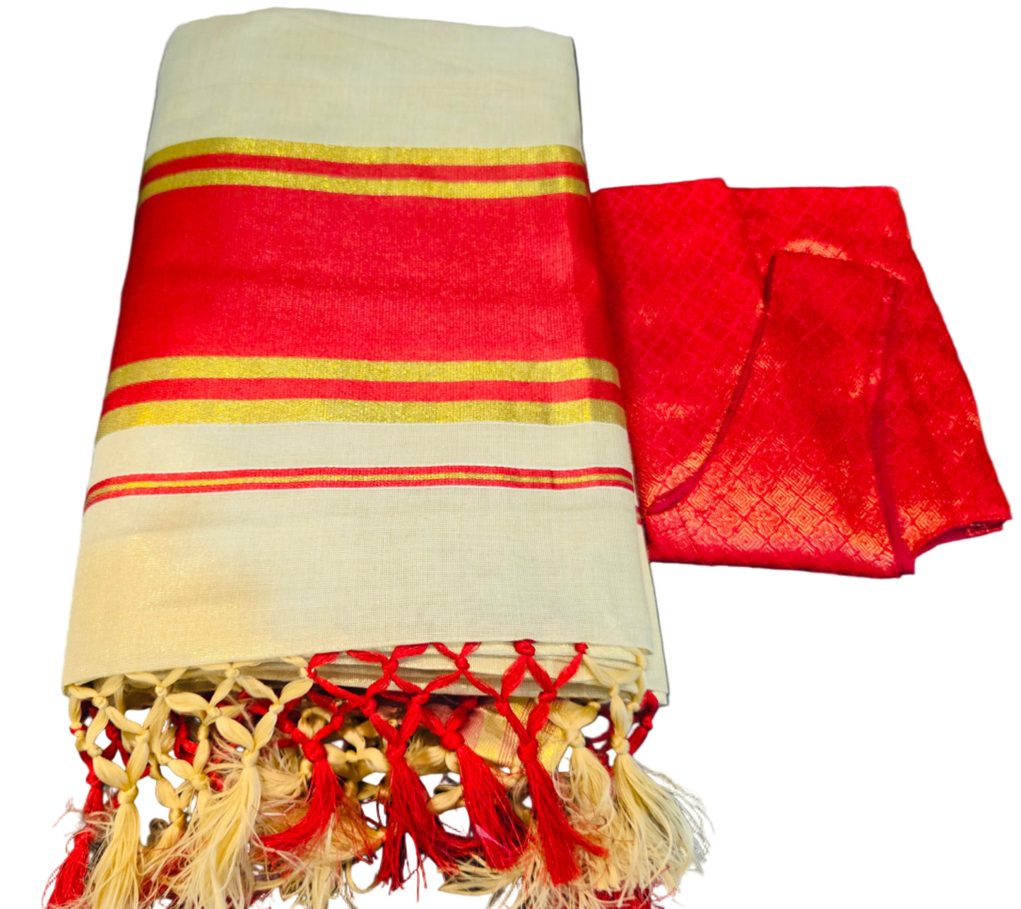 Ready to wear Saree with Ready to wear Blouse ^