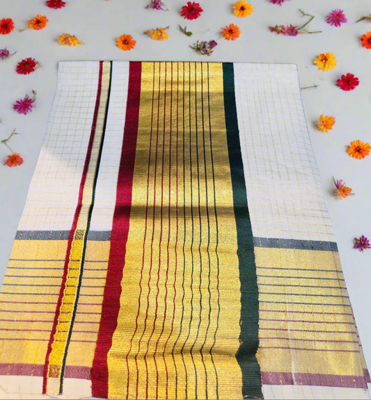 Premium quality Onam Set Saree