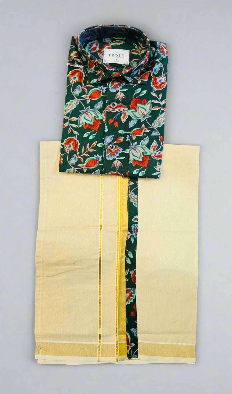 Boy‘s Shirt and Mundu