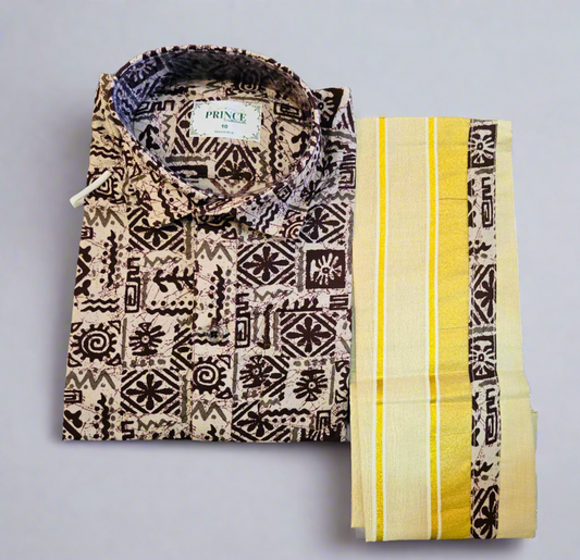Boy‘s Shirt and Mundu