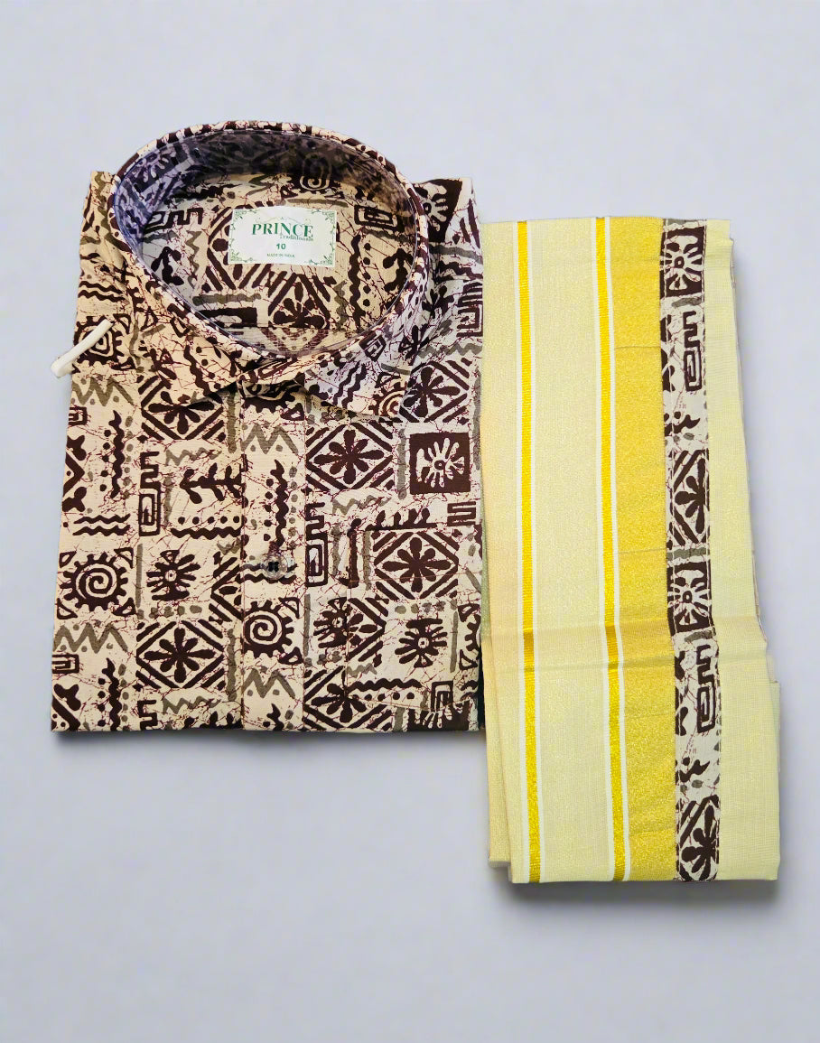 Boy‘s Shirt and Mundu
