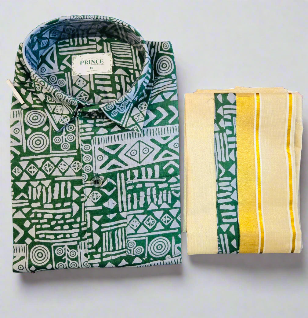 Boy‘s Shirt and Mundu