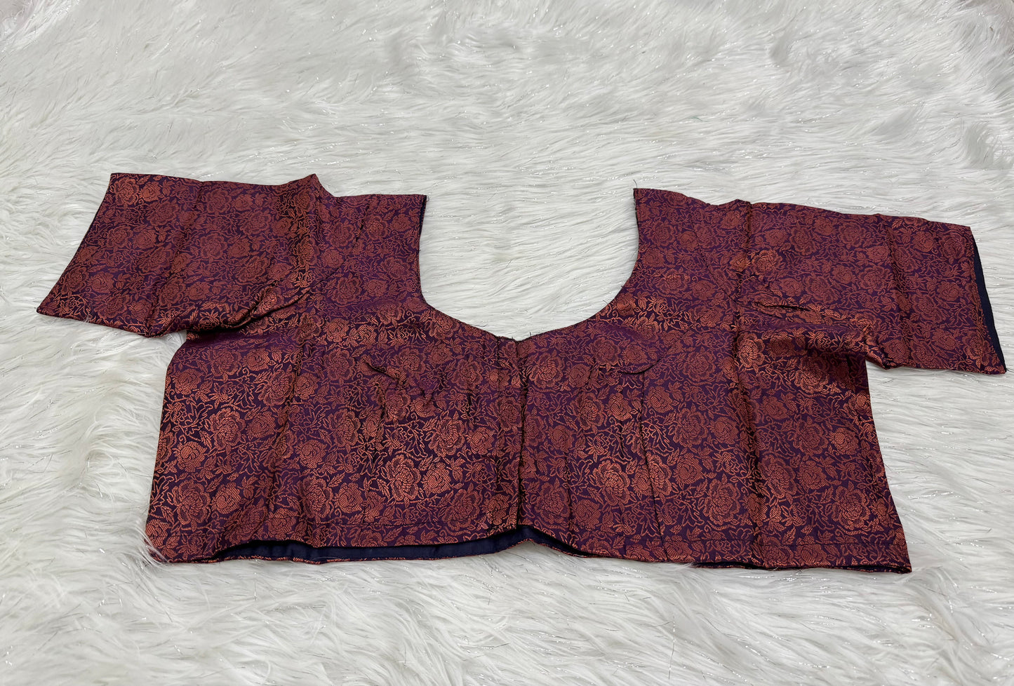 Ready to wear princess cut saree blouse