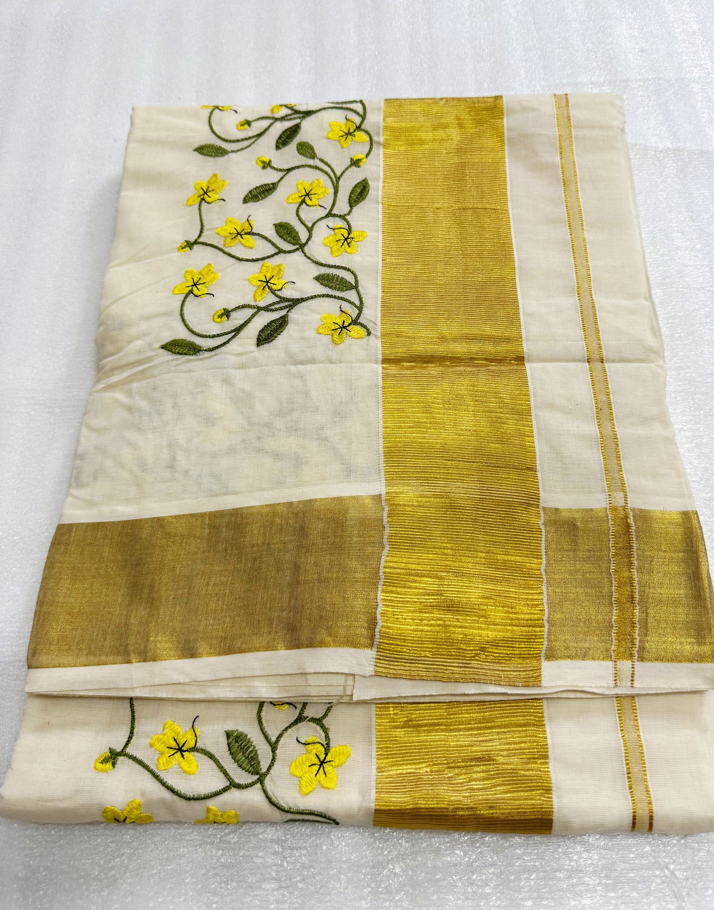 Ready to wear kanikkonna set saree