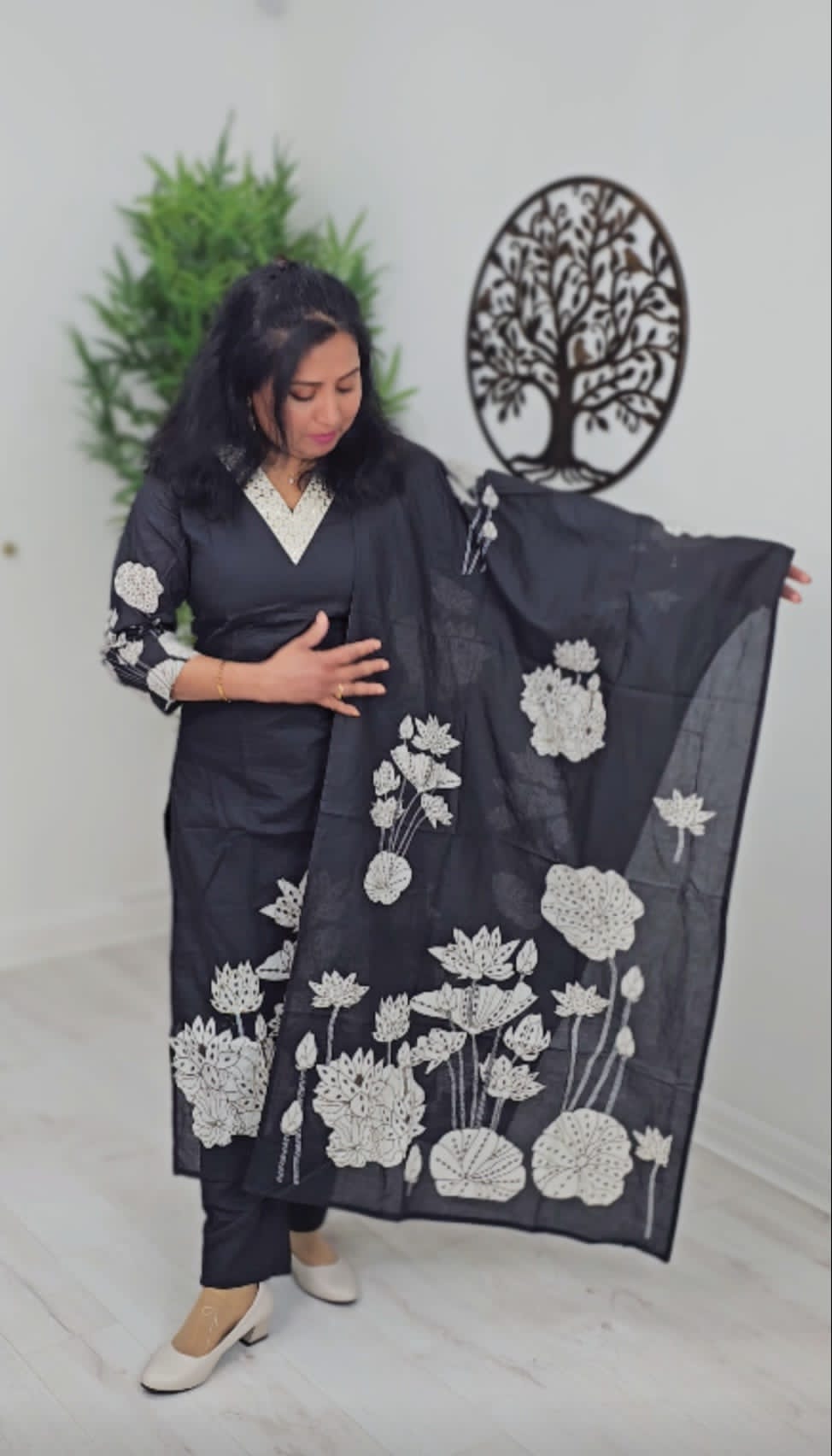 Soft cotton three piece set