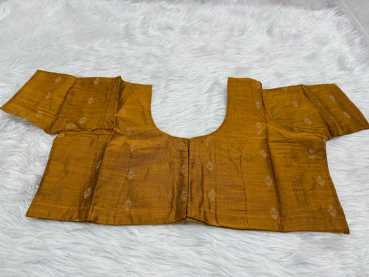 Ready to wear slubsilk princess cut saree blouse I