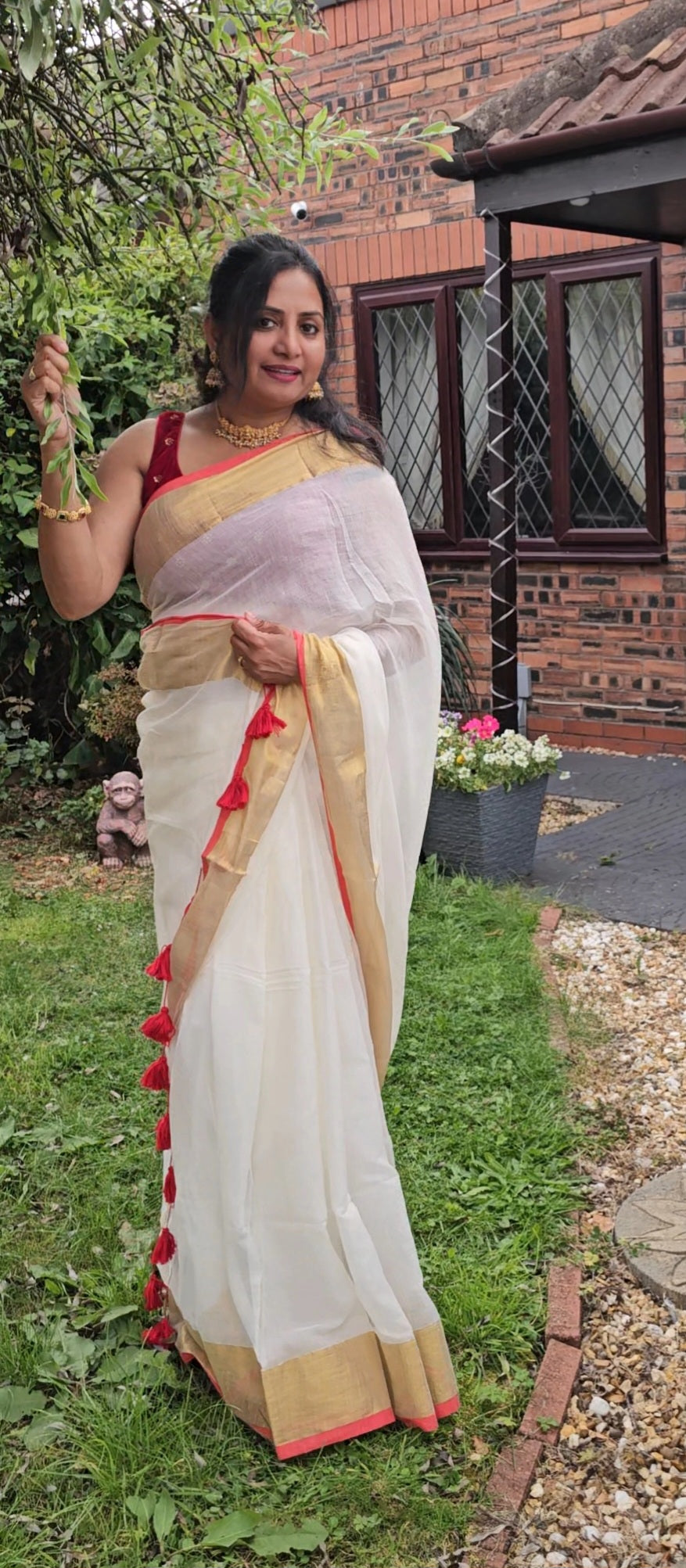 Stunning Mulmul saree