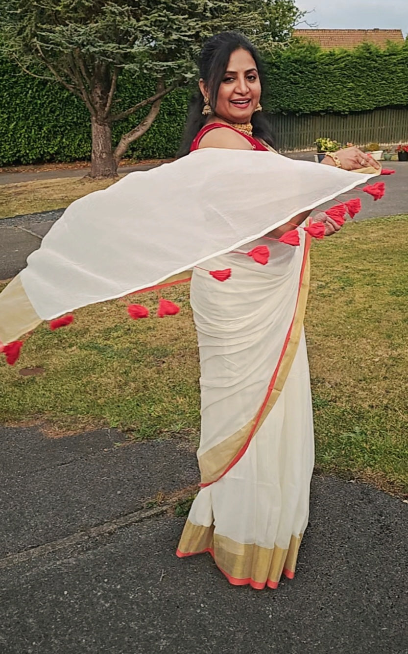 Stunning Mulmul saree
