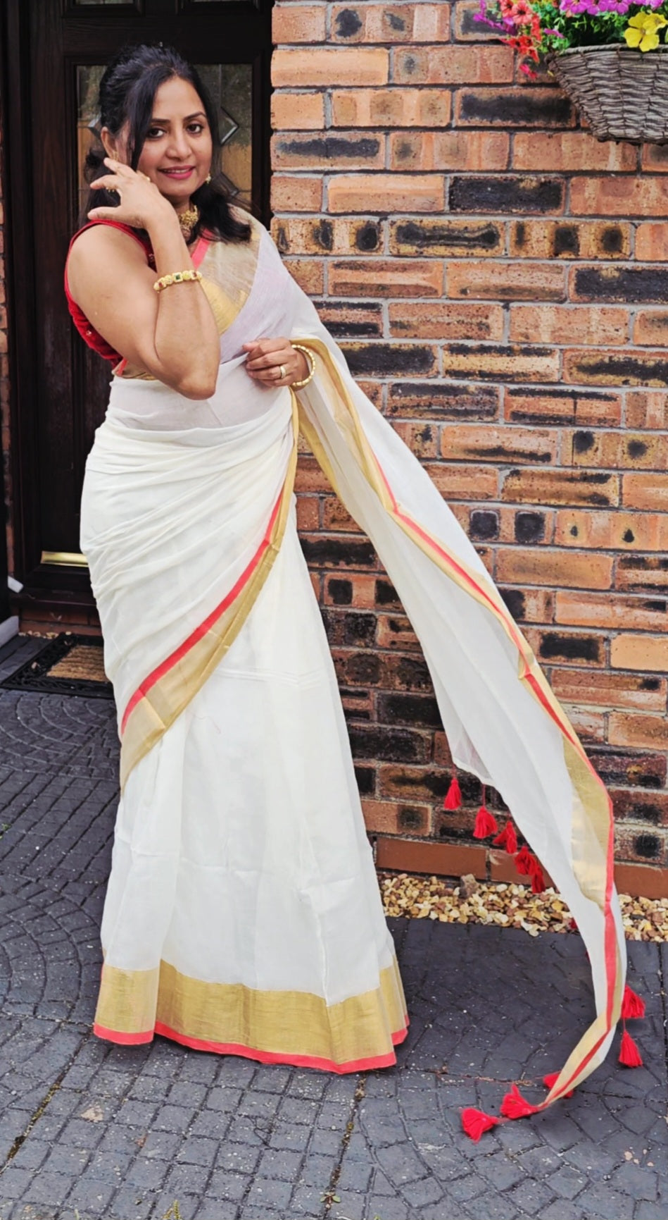 Stunning Mulmul saree