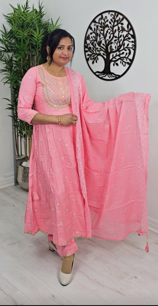 Premium rayon three piece suit