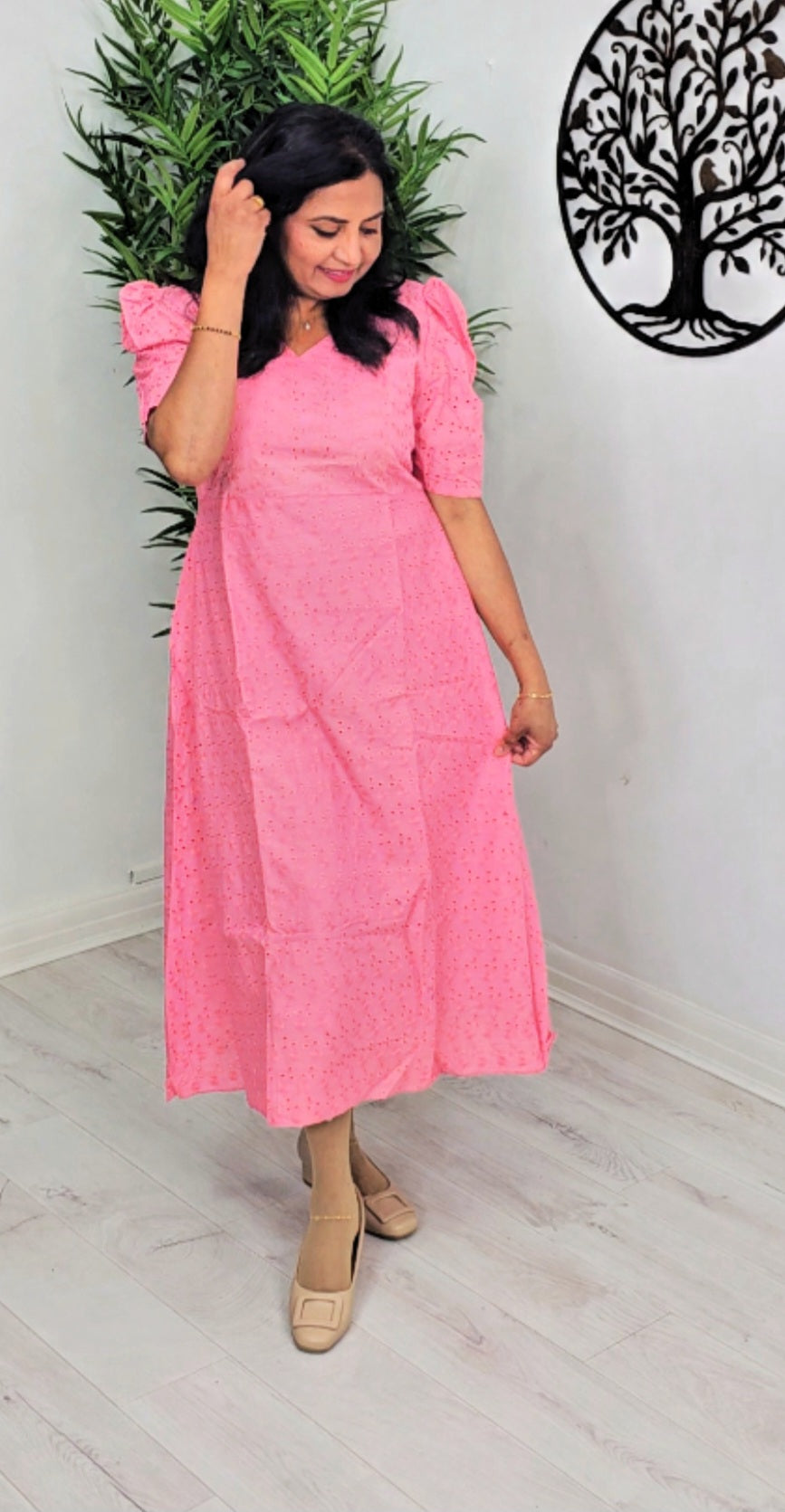 Beautiful Cotton hakoba dress