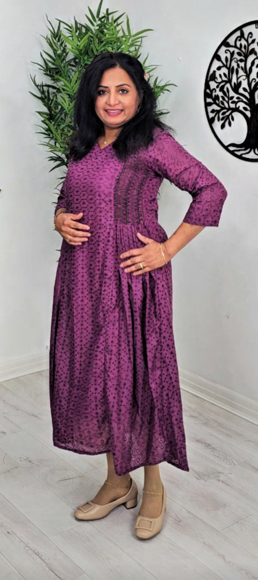 Beautiful Cotton hakoba dress