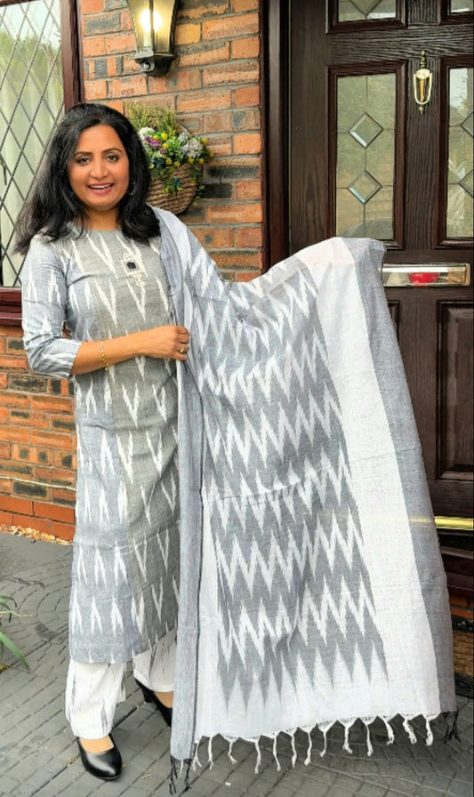 Beautiful Cotton three piece suit