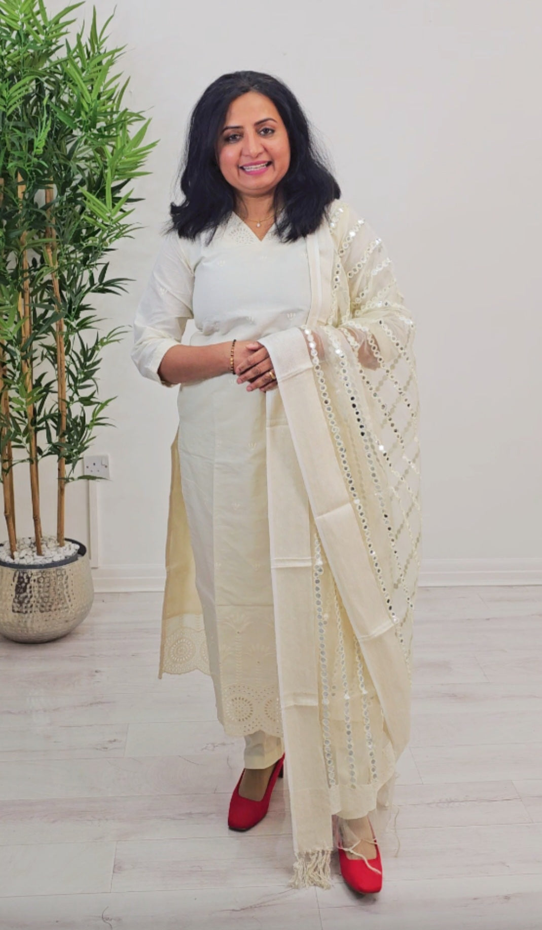 Cotton chickenkari  kuri Set