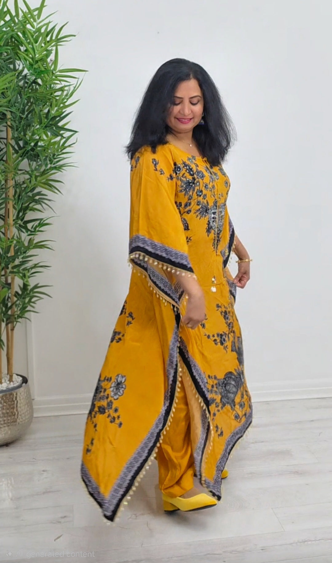 Chinnon kaftan with bottom