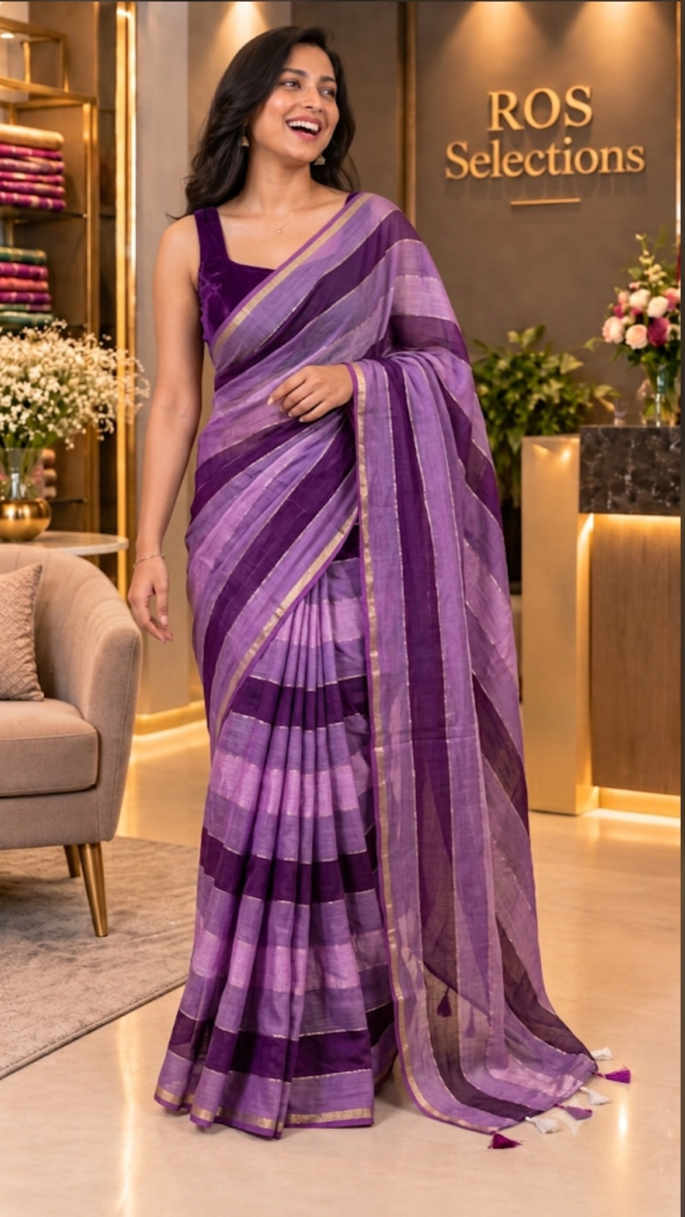 Beautiful mul cotton saree 💕