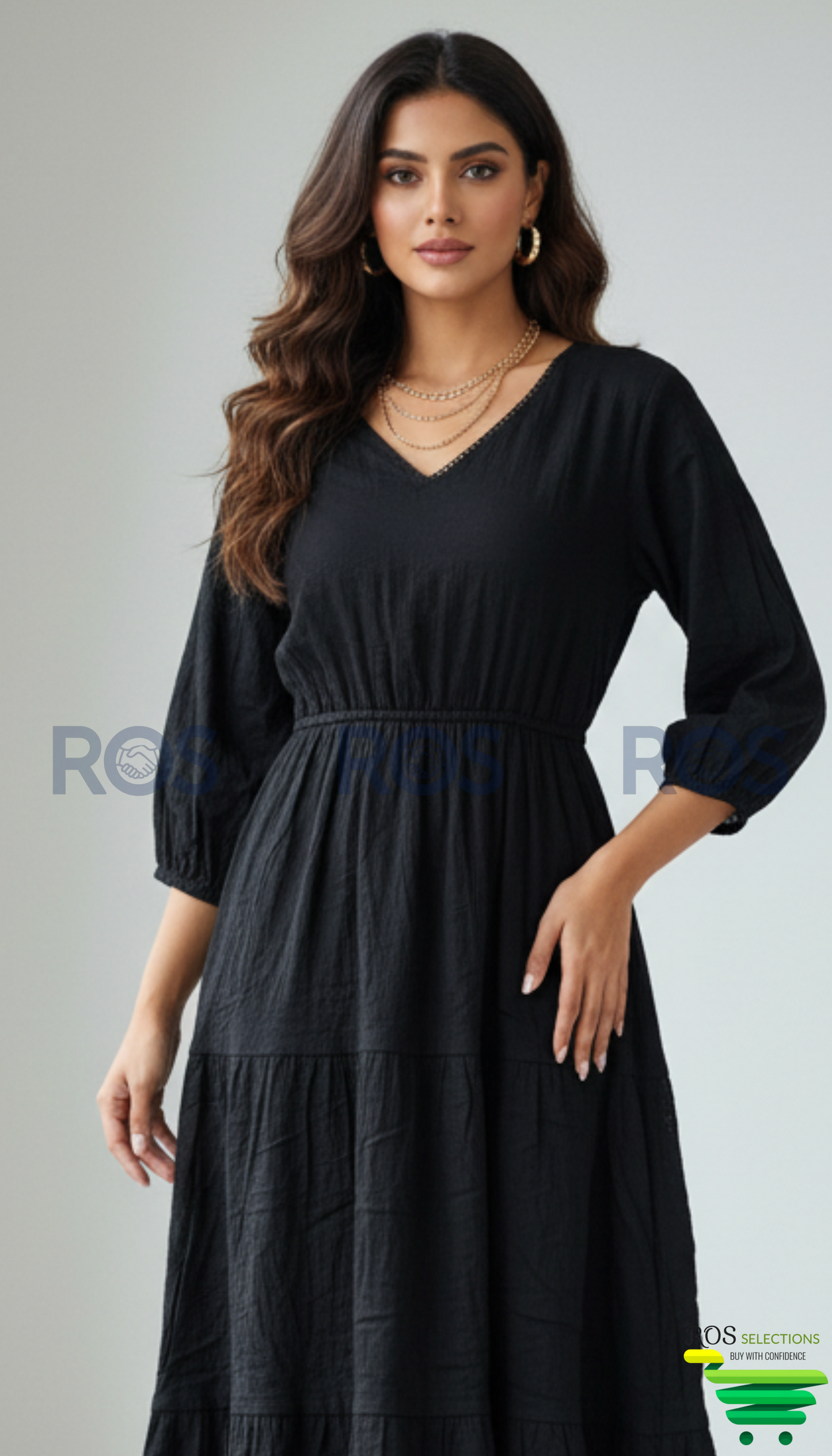 Beautiful Crinkle rayon dress  💕