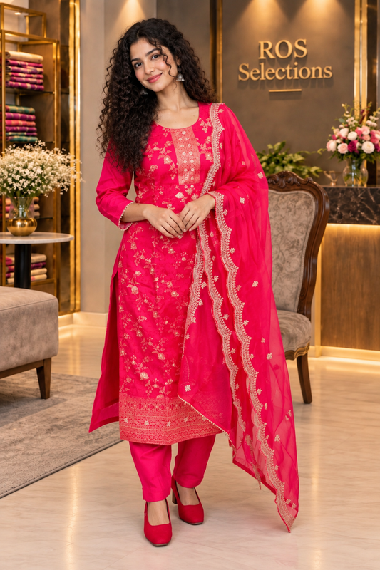 Silk salwar set