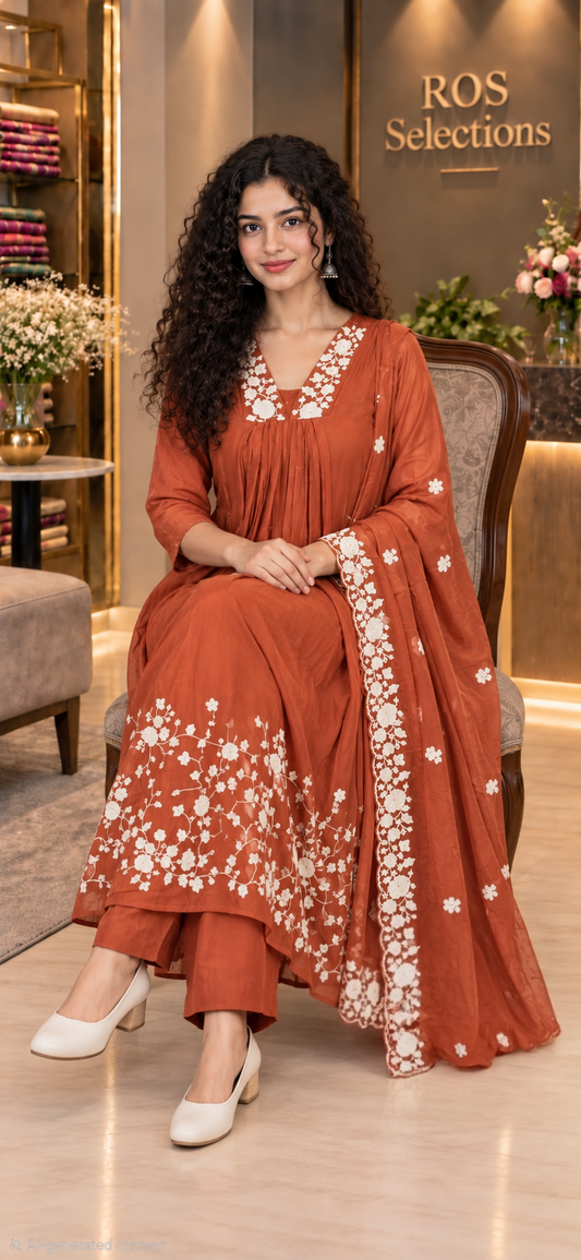 Women's Chonnon silk Indian churidar