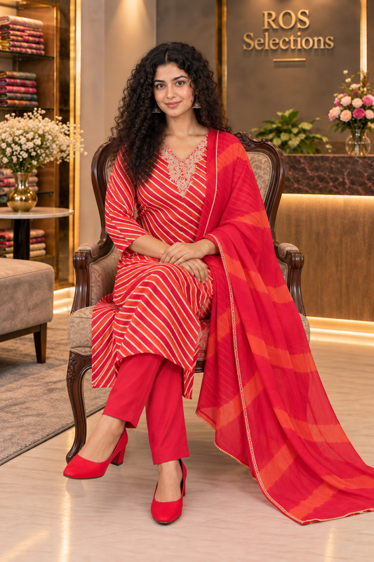 Women's muslin salwar set