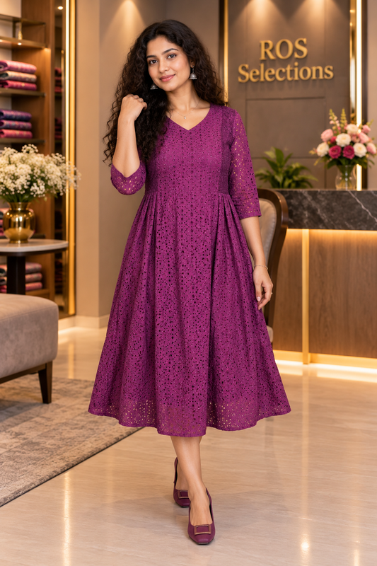 Beautiful Cotton hakoba dress