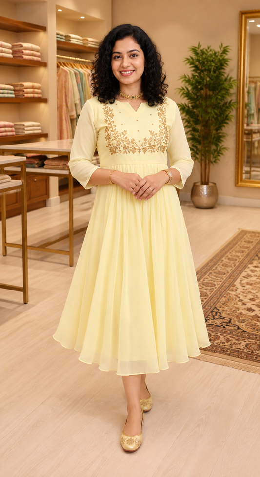 Women's kerala Georgette dress
