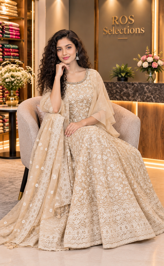 Women's Indian party wear gown