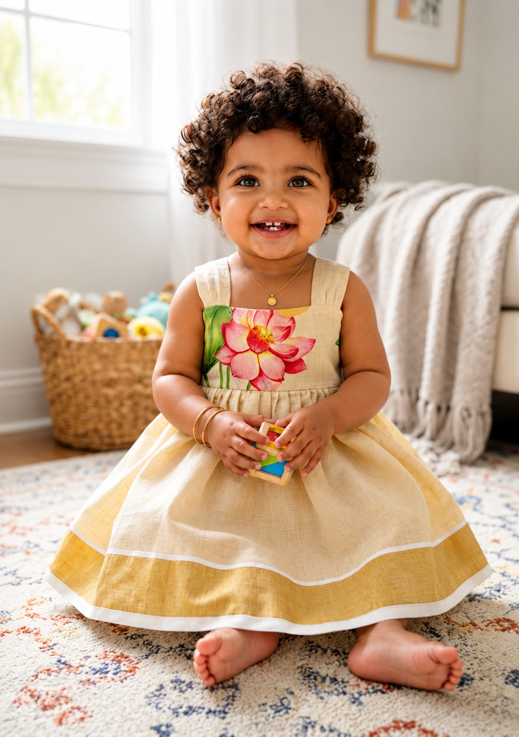 Baby girls Onam dresses 💕