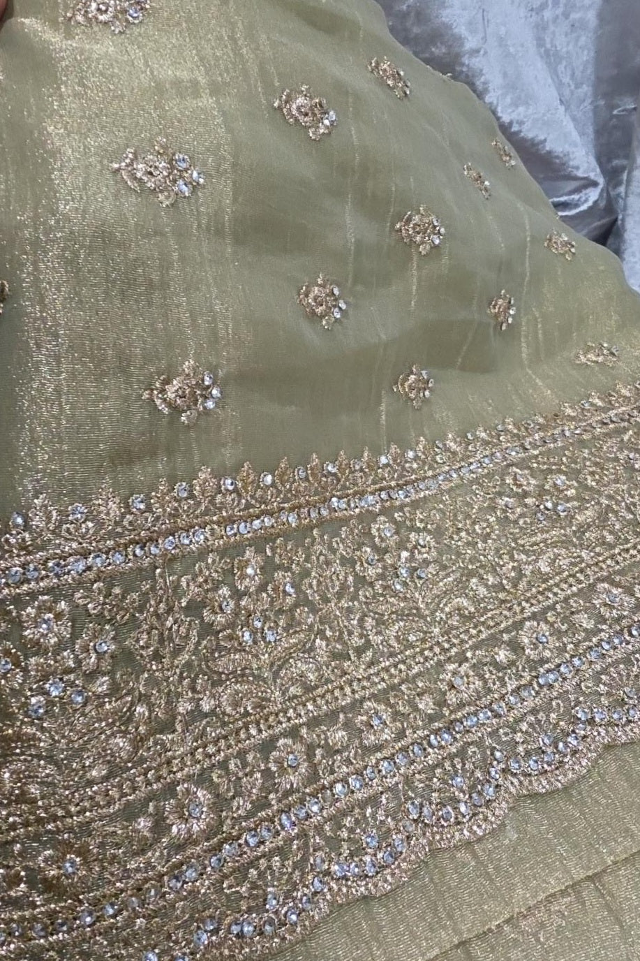 Indian party wear saree
