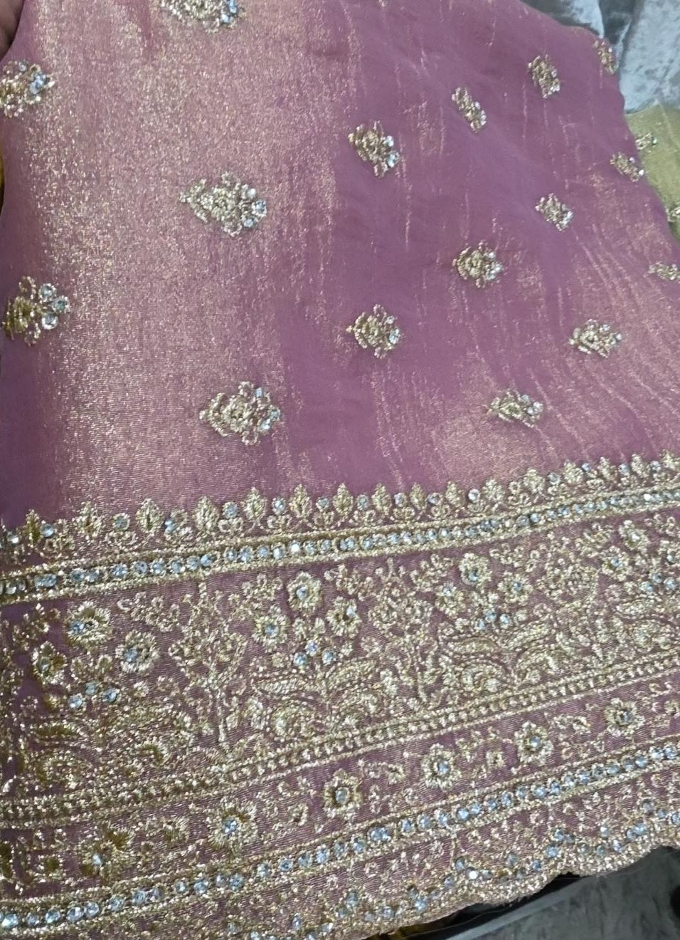 Indian party wear saree